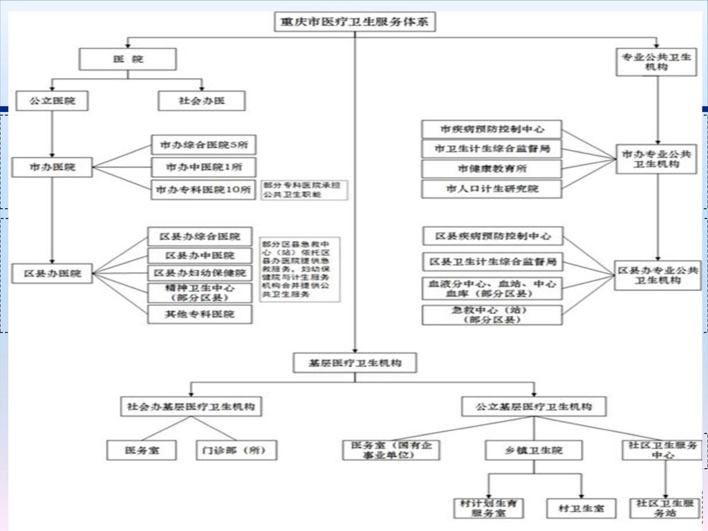 医疗卫生服务体系和区域卫生规划 重庆市卫生和计划生育委员会 规划