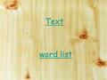 Text word list. biscuit milk hamburge r sausag e.