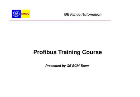 Profibus Training Course