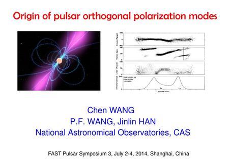 Origin of pulsar orthogonal polarization modes