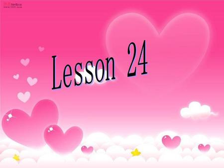Lesson 24.