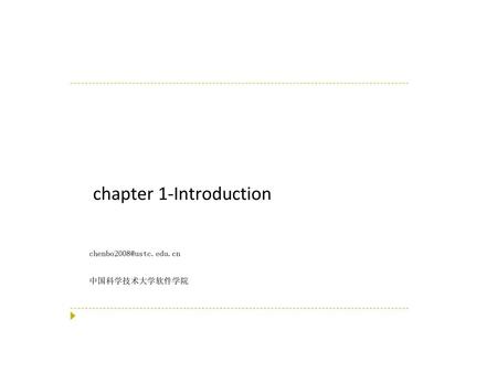 chapter 1-Introduction