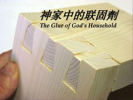 The Glue of God's Household