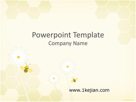 Powerpoint Template Company Name