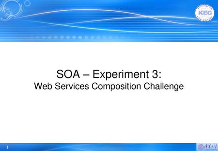 SOA – Experiment 3: Web Services Composition Challenge