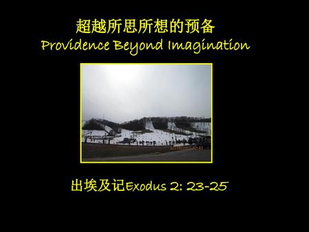 Providence Beyond Imagination
