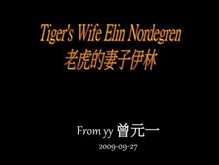 Tiger's Wife Elin Nordegren