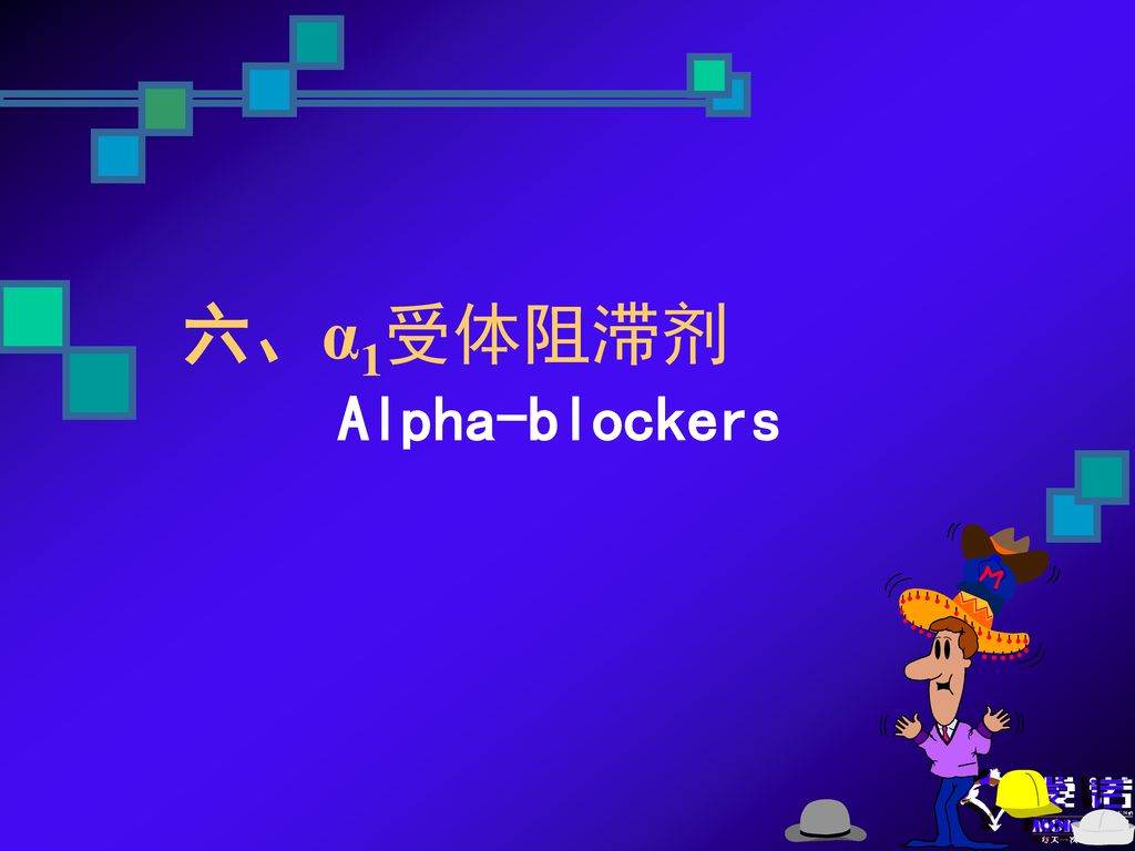 六、α1受体阻滞剂 Alpha-blockers