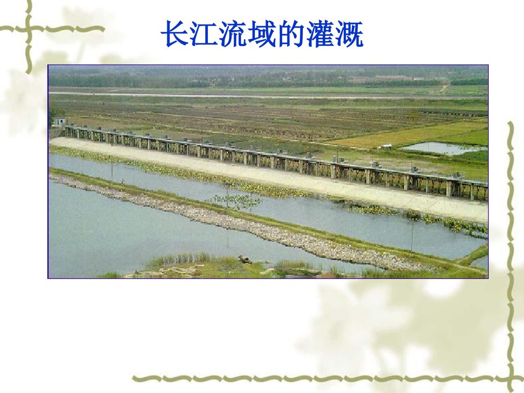 长江流域的灌溉