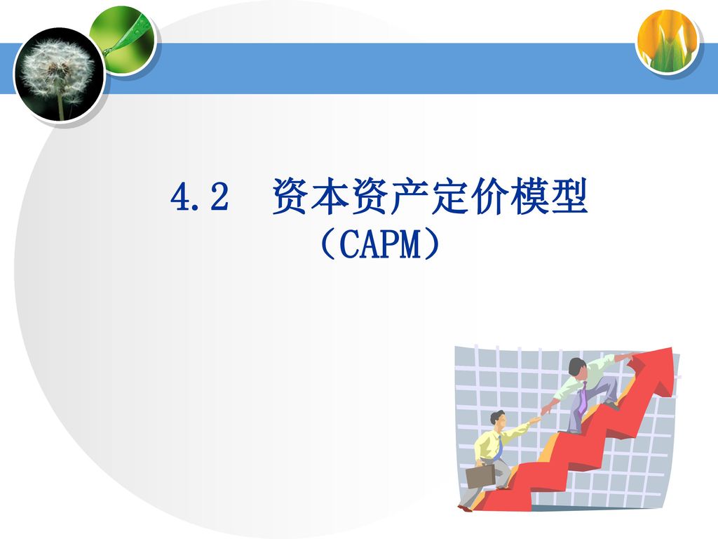 4.2 资本资产定价模型（CAPM）