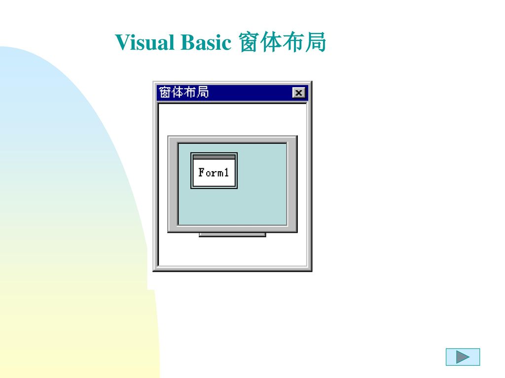 Visual Basic 窗体布局