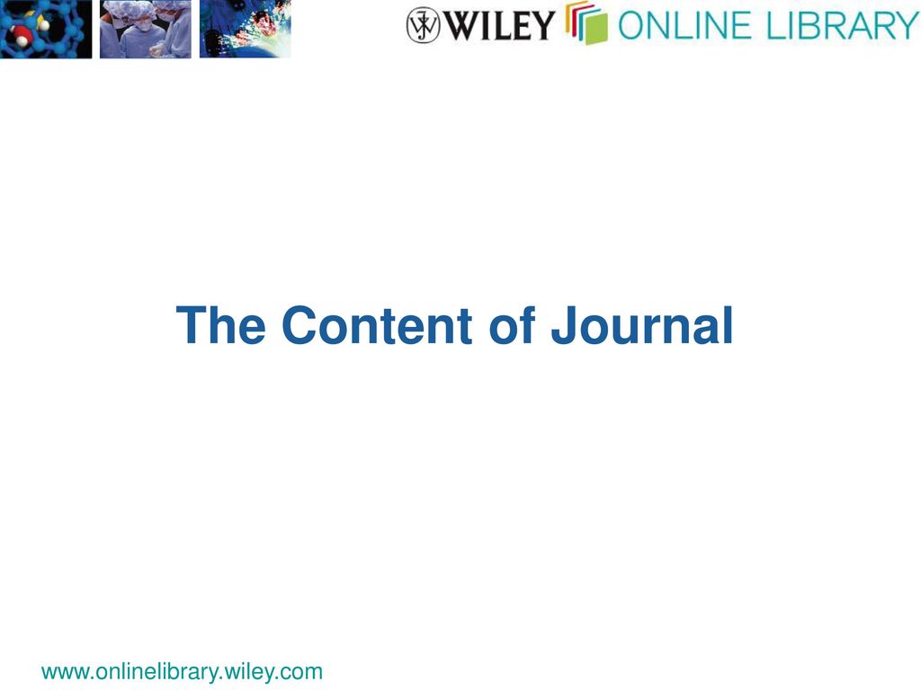The Content of Journal