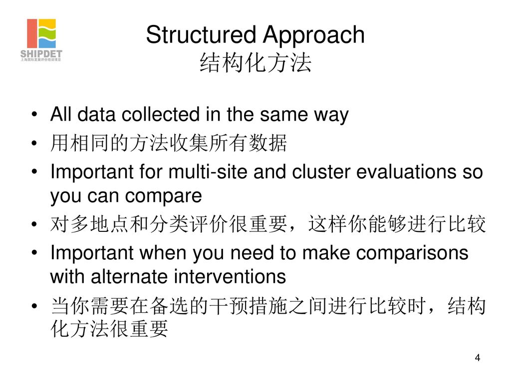 Structured Approach 结构化方法