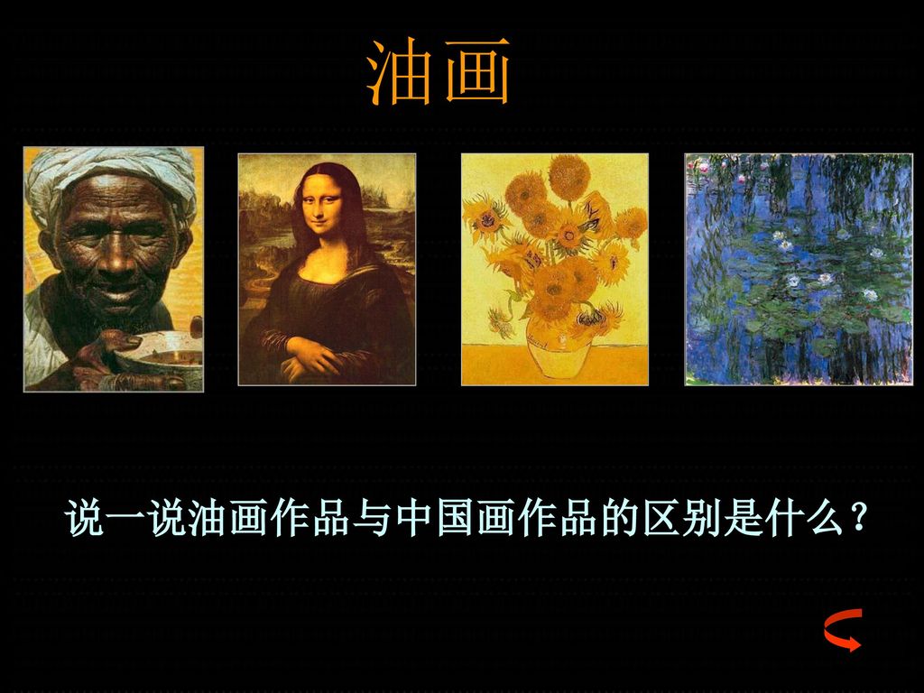 油画 说一说油画作品与中国画作品的区别是什么？