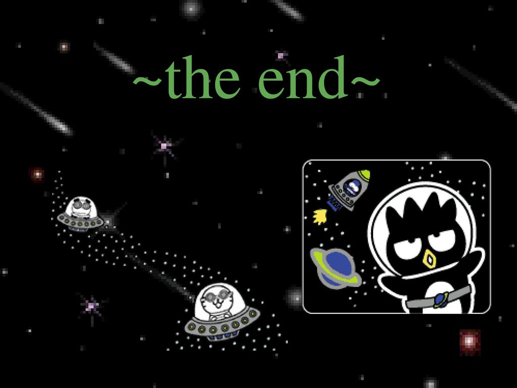 ~the end~