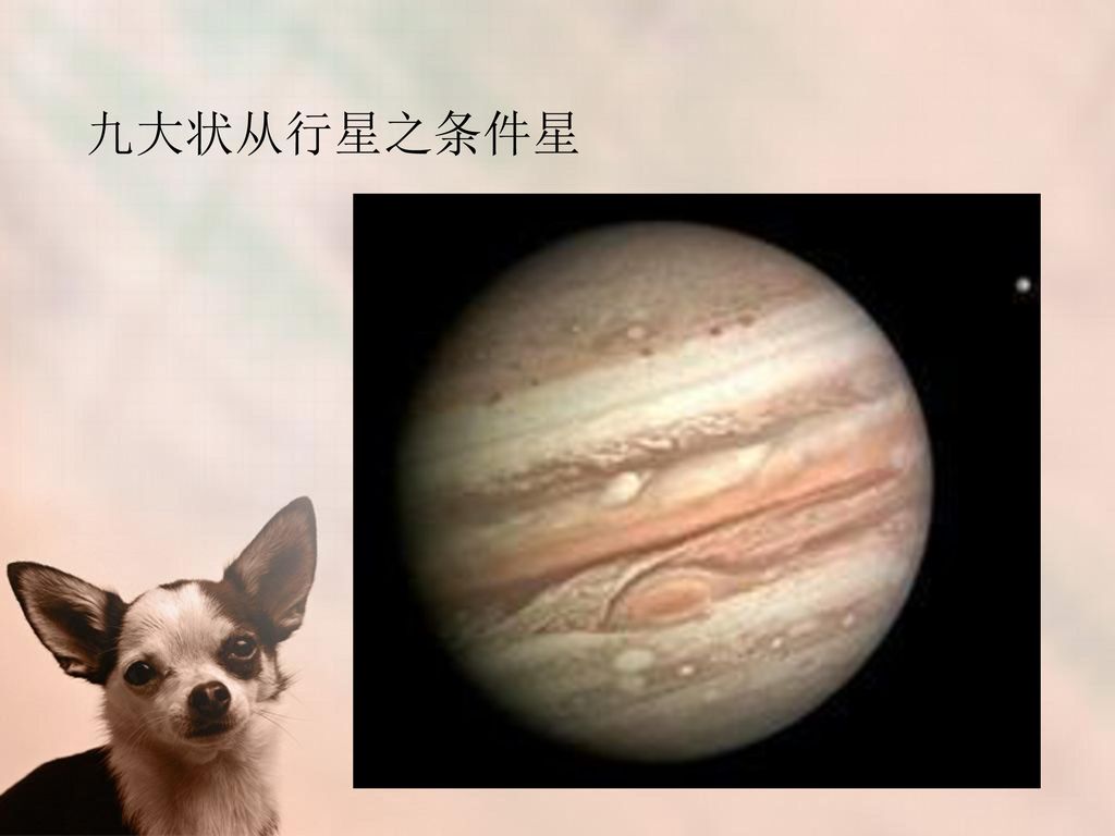 九大状从行星之条件星