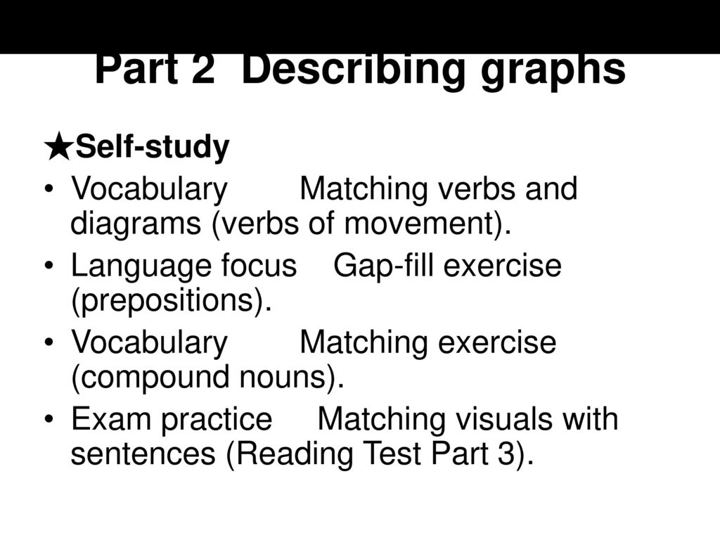 Part 2 Describing graphs