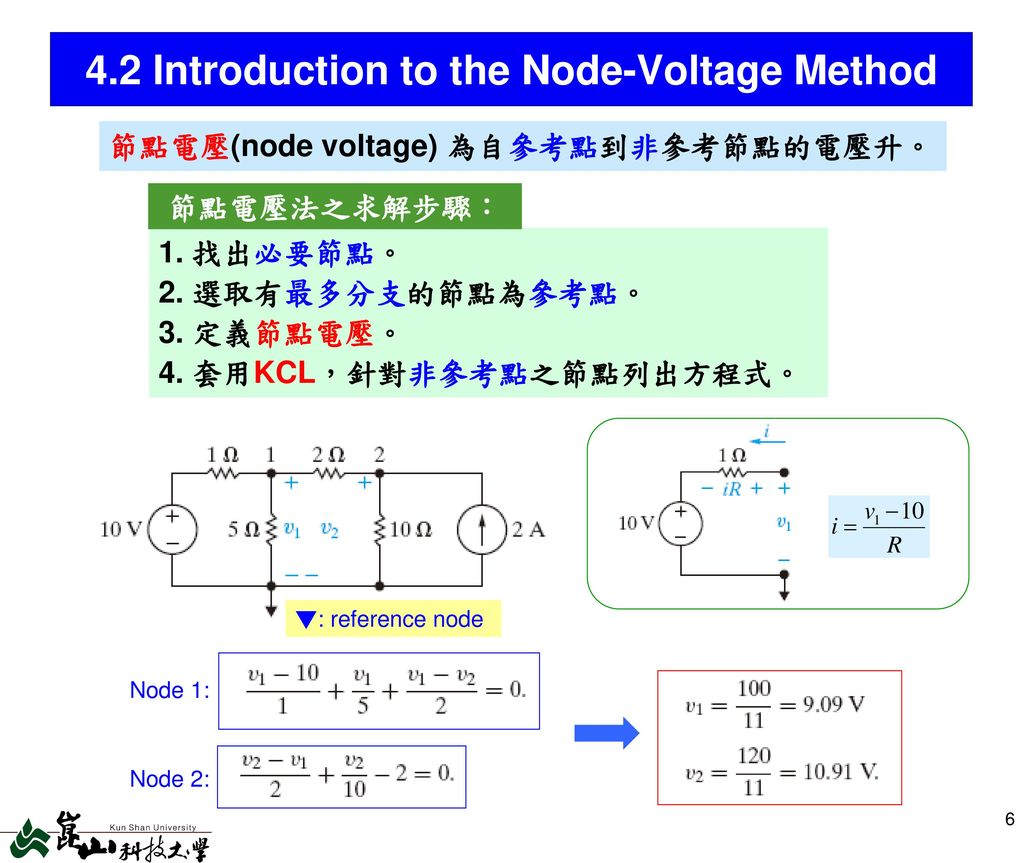 4.2 Introduction to the Node-Voltage Method