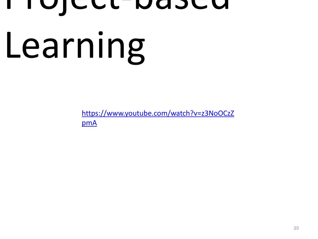 Project-based Learning