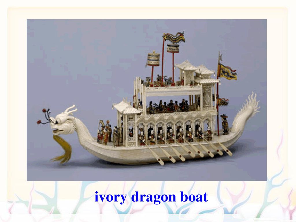 ivory dragon boat