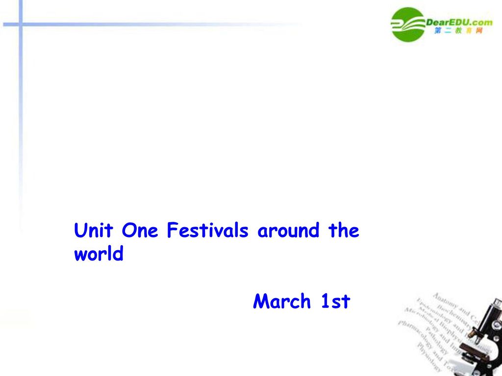 Unit One Festivals around the world