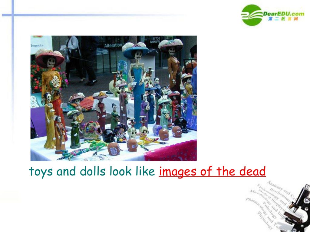 toys and dolls look like images of the dead