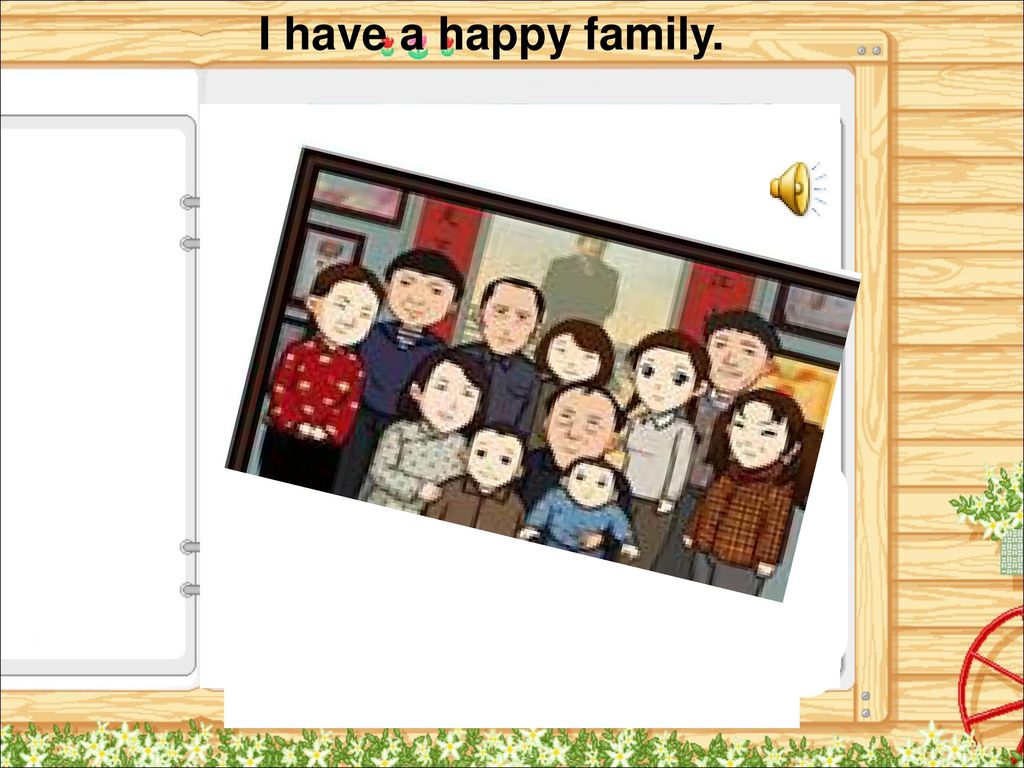 Family Album I have a happy family. My aunt is a cook.