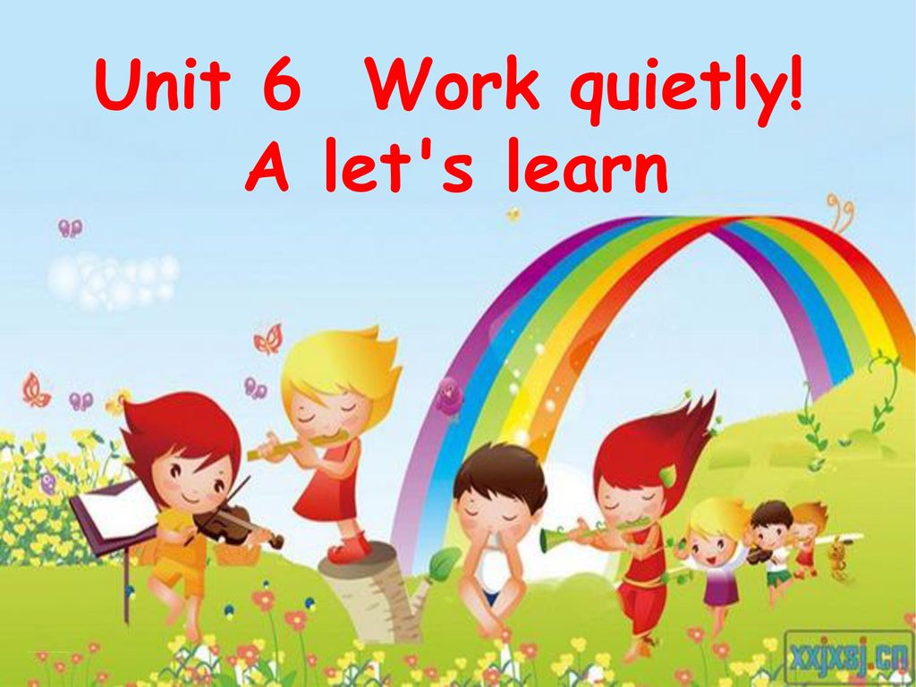 Unit6 Work quickly A Let’s learn