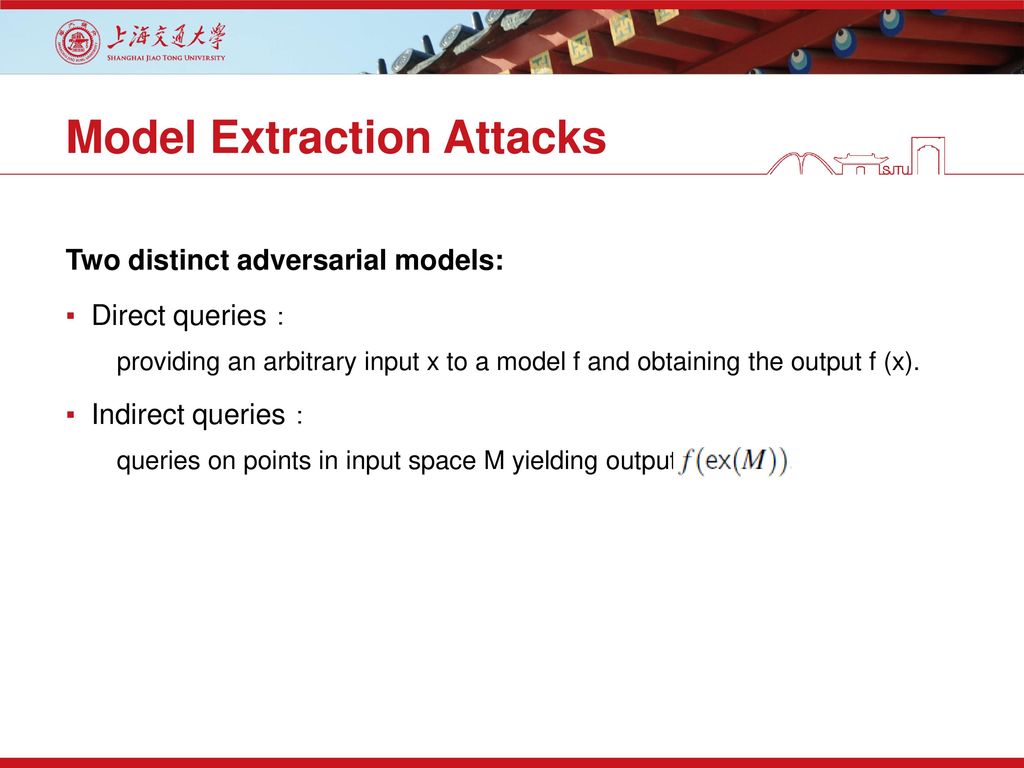 Model Extraction Attacks