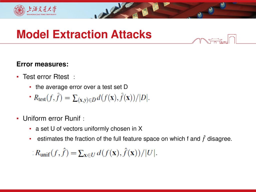 Model Extraction Attacks