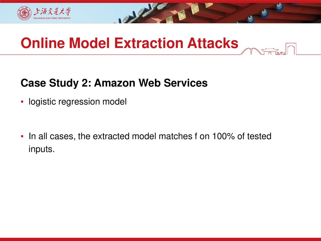 Online Model Extraction Attacks