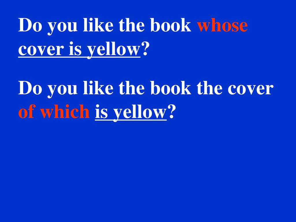 Do you like the book whose cover is yellow