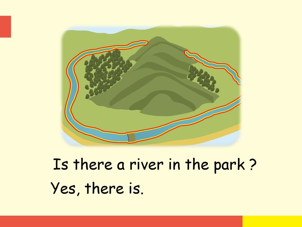 Is there a river in the park