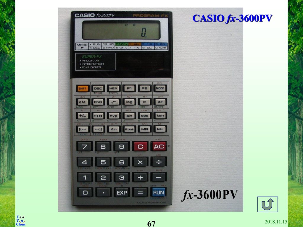 CASIO fx-3600PV