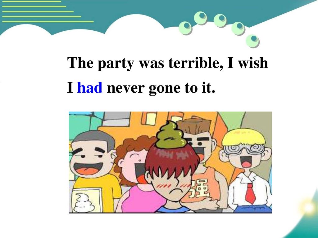 The party was terrible, I wish I had never gone to it.