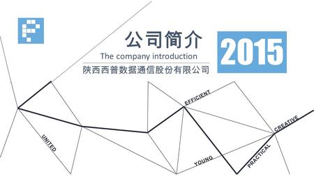 公司简介 2015 陕西西普数据通信股份有限公司 The company introduction.