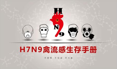 H7N9禽流感生存手册 不恐惧 不信谣 不大意.