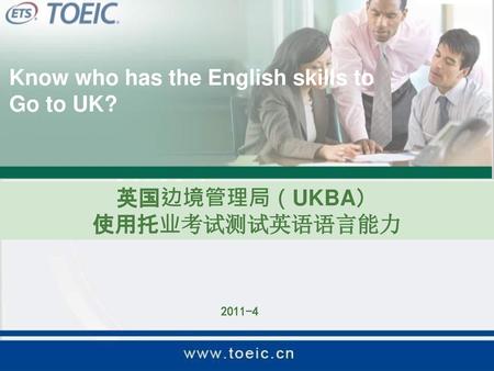 Know who has the English skills to Go to UK?