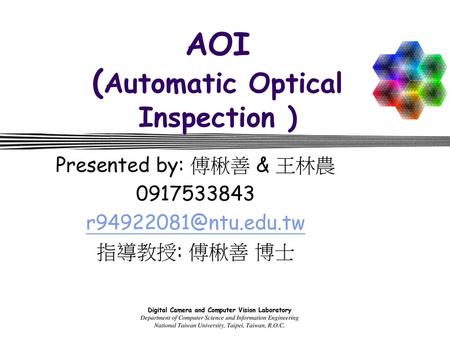 AOI (Automatic Optical Inspection )