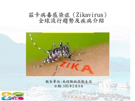 茲卡病毒感染症（Zikavirus） 全球流行趨勢及疾病介紹