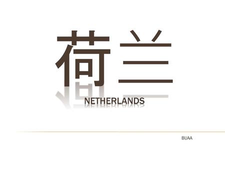 荷兰 NETHERLANDS BUAA.