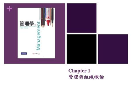 Chapter 1 管理與組織概論.