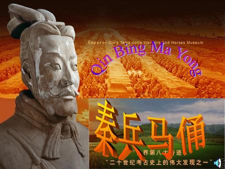 Qin Bing Ma Yong 秦兵马俑.