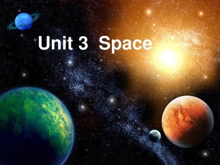 Unit 3 Space.