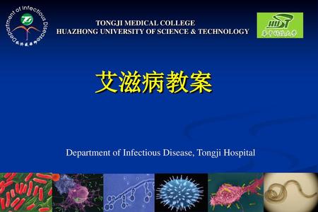 艾滋病教案 Department of Infectious Disease, Tongji Hospital