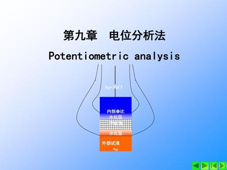 Potentiometric analysis