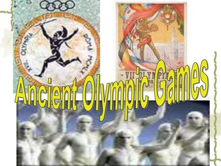         Ancient Olympic Games.