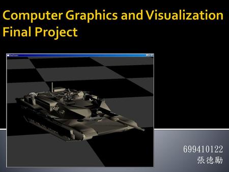 Computer Graphics and Visualization Final Project