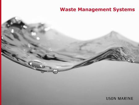 Waste Management Systems