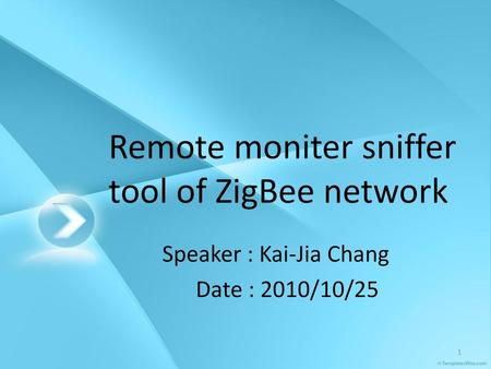 Remote moniter sniffer tool of ZigBee network